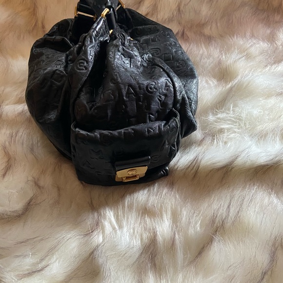 Marc Jacob signature black leather bag - Picture 3 of 4